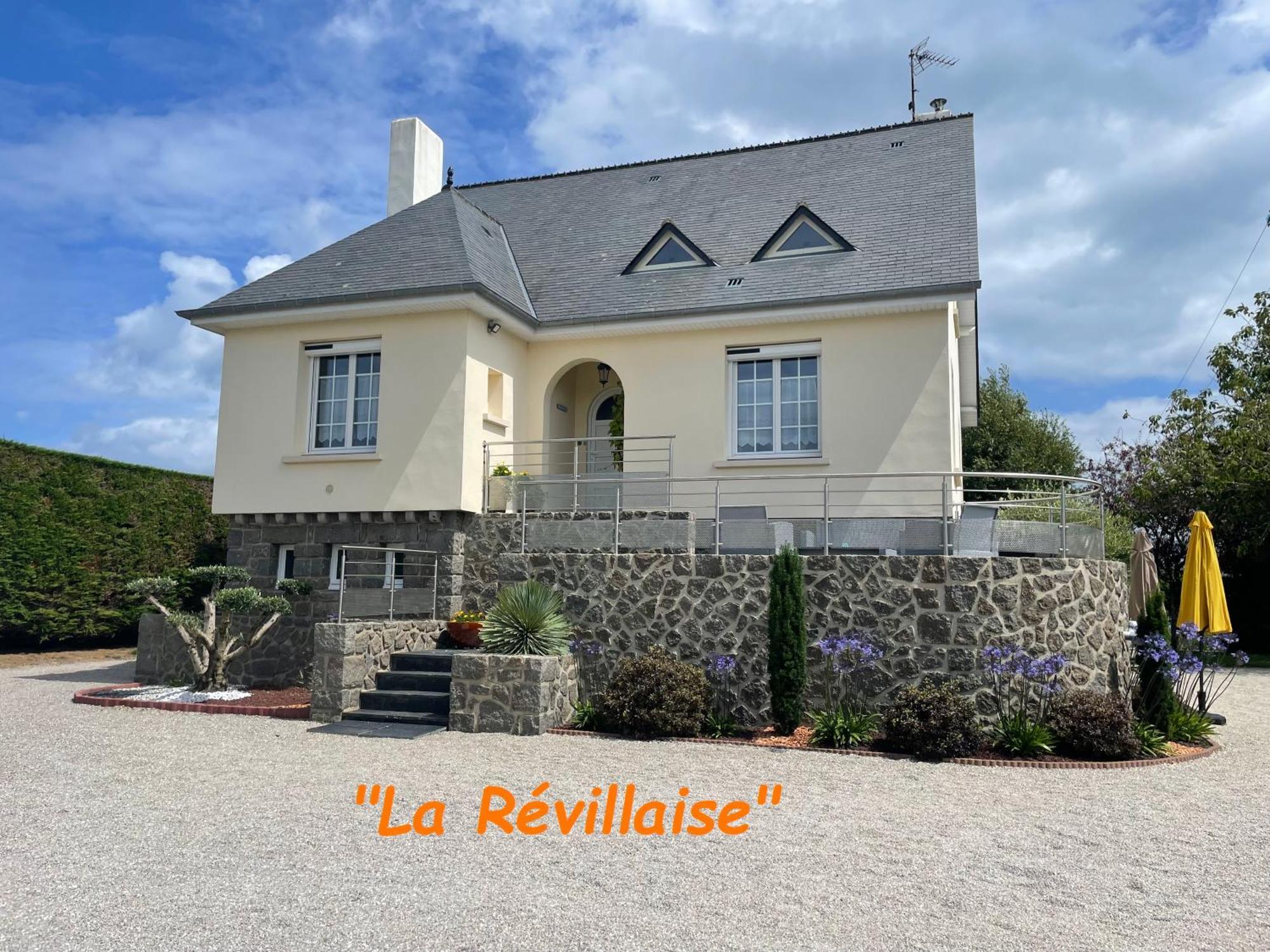 "La Revillaise" Proche Mer, Grand Jardin Clos, 2 A 5 Personnes-Adultes-Enfants- Réville المظهر الخارجي الصورة